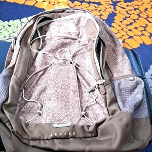 Gray North Face Jester Backpack